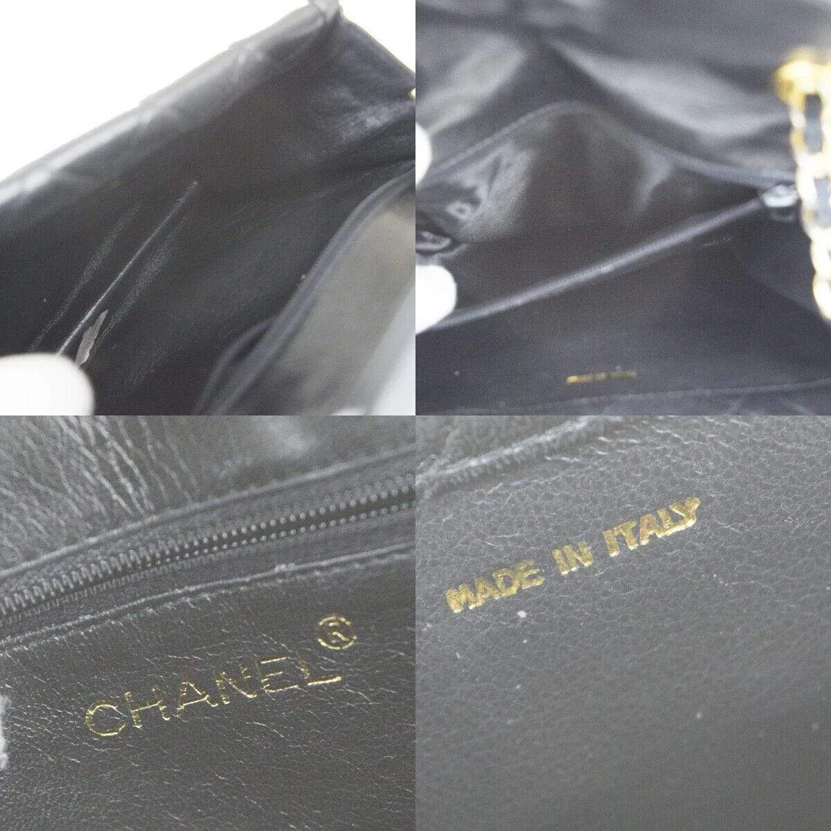 Chanel Vintage Double Flap Shoulder Bag with Tassel