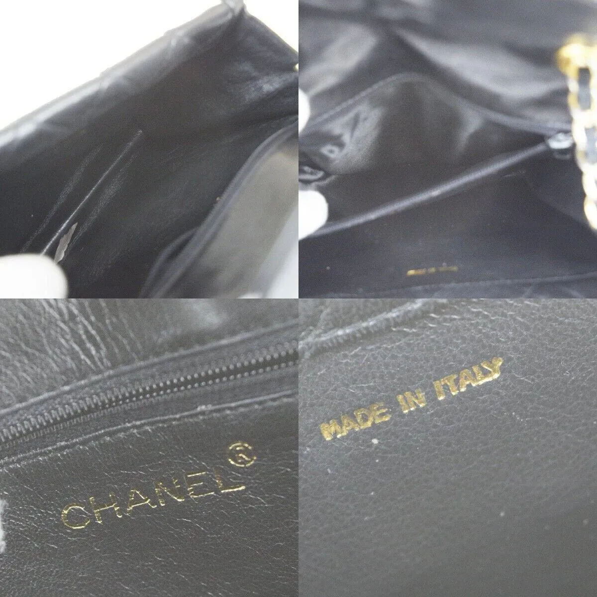 Chanel Vintage Double Flap Shoulder Bag with Tassel