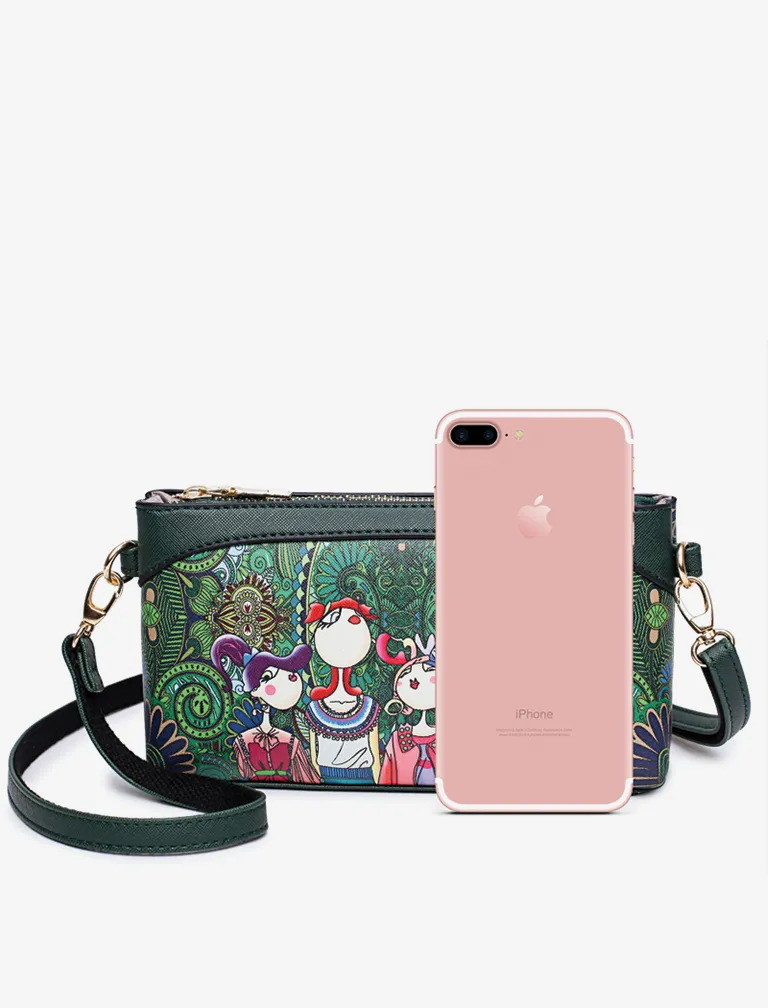 Character Design Leather purse