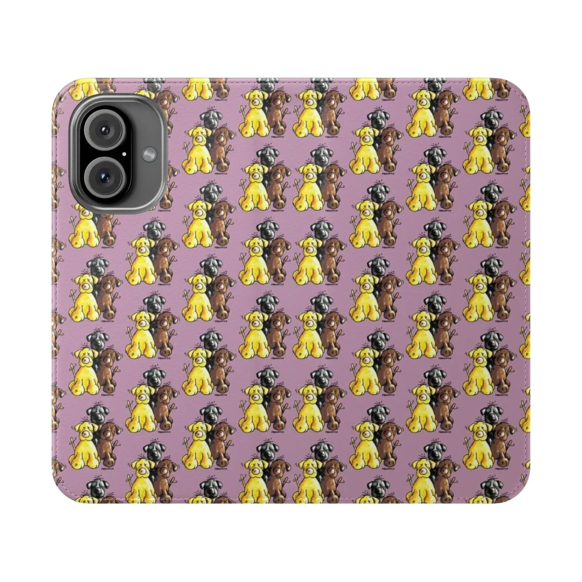 Charming Cartoon Labrador Retriever Phone Case