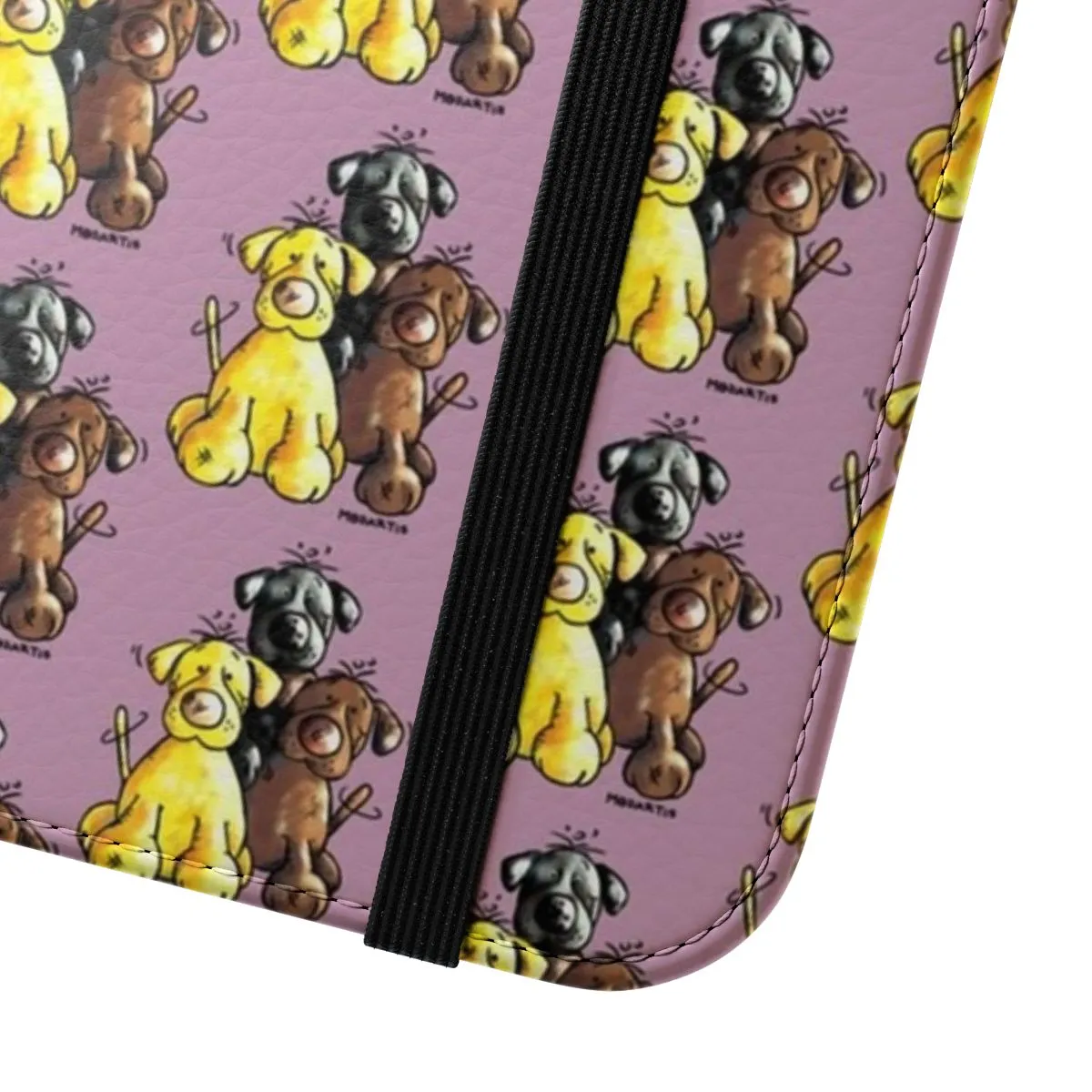 Charming Cartoon Labrador Retriever Phone Case