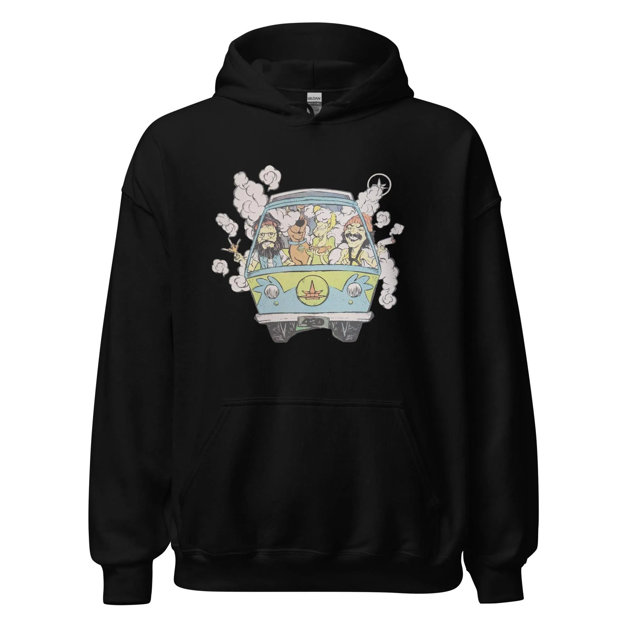 Cheech & Chong Scooby Doo Up in Smoke Artist Unisex Hoodie