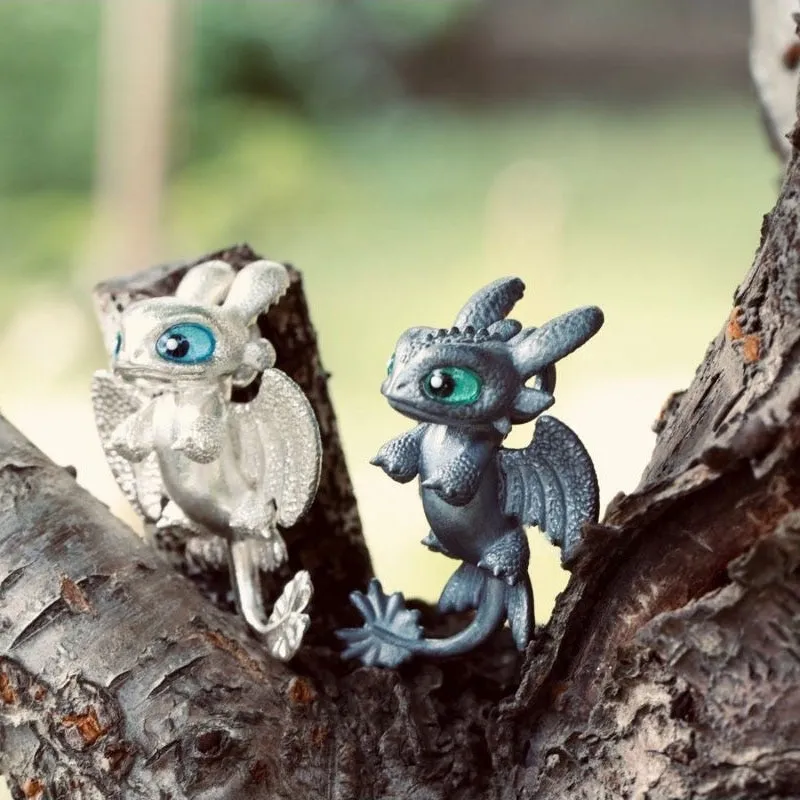 Chicmy-Cute Cartoon Elf Toothless Aberdeen Metal Open Rings