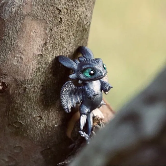 Chicmy-Cute Cartoon Elf Toothless Aberdeen Metal Open Rings