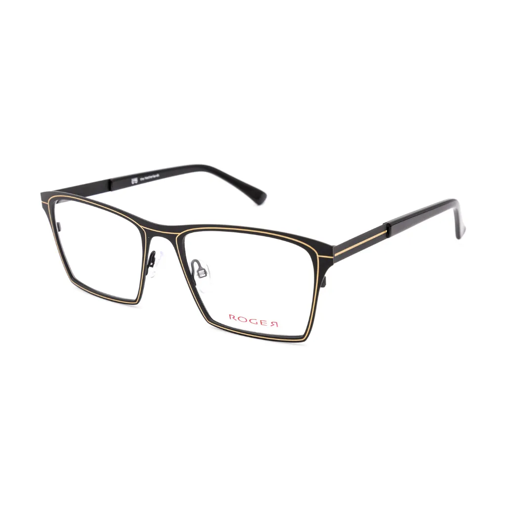 Chico Grande Metal Rectangular Glasses