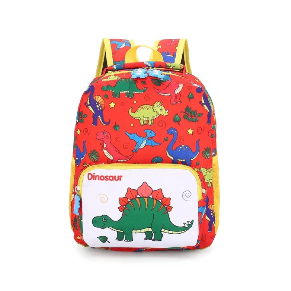 Children Cartoon Dinosaur Print Backpack School Satchel Travel Bag
