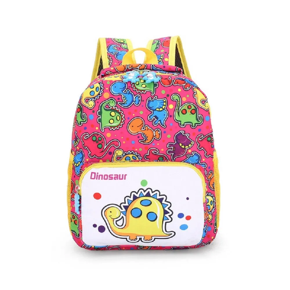 Children Cartoon Dinosaur Print Backpack School Satchel Travel Bag