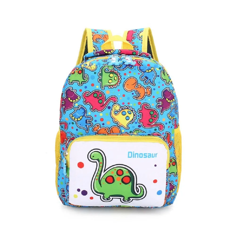 Children Cartoon Dinosaur Print Backpack School Satchel Travel Bag
