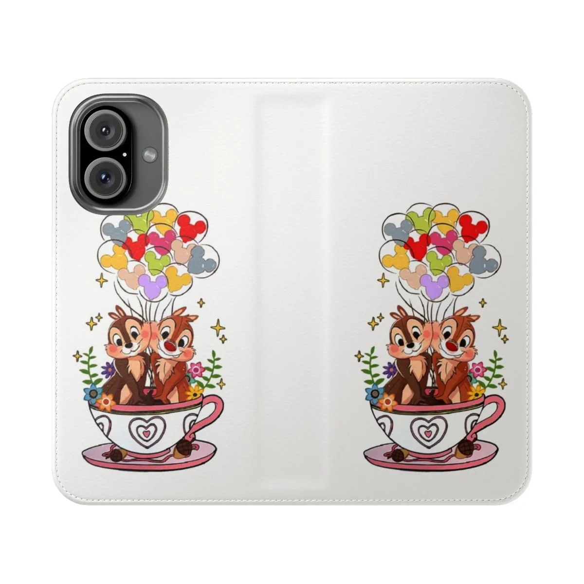 Chip and Dale Inspired Fanart Phone Case