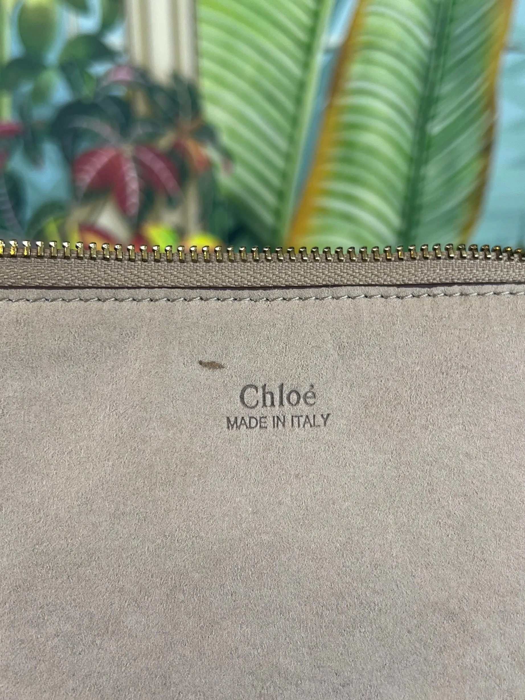 Chloé Faye bag beige