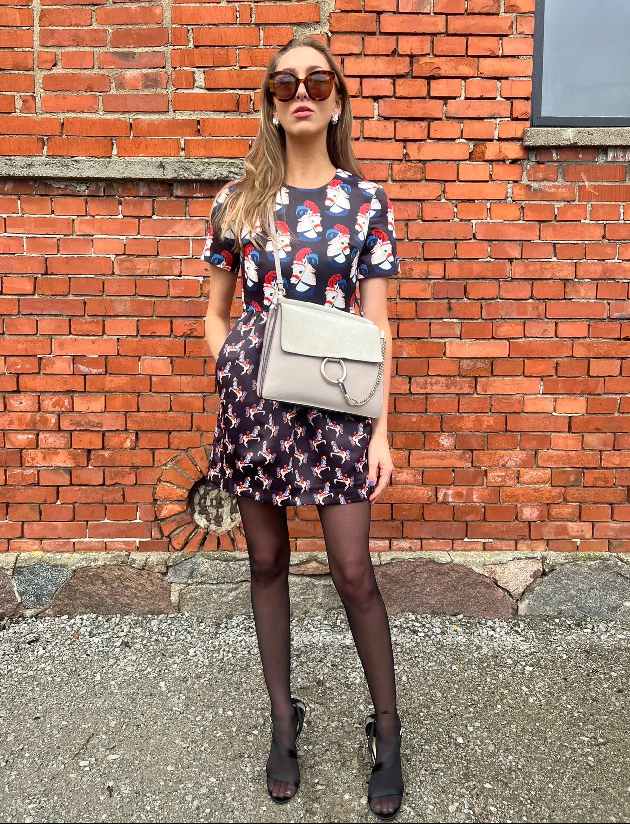 Chloé Faye bag beige