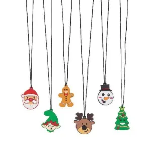 Christmas Character Necklaces