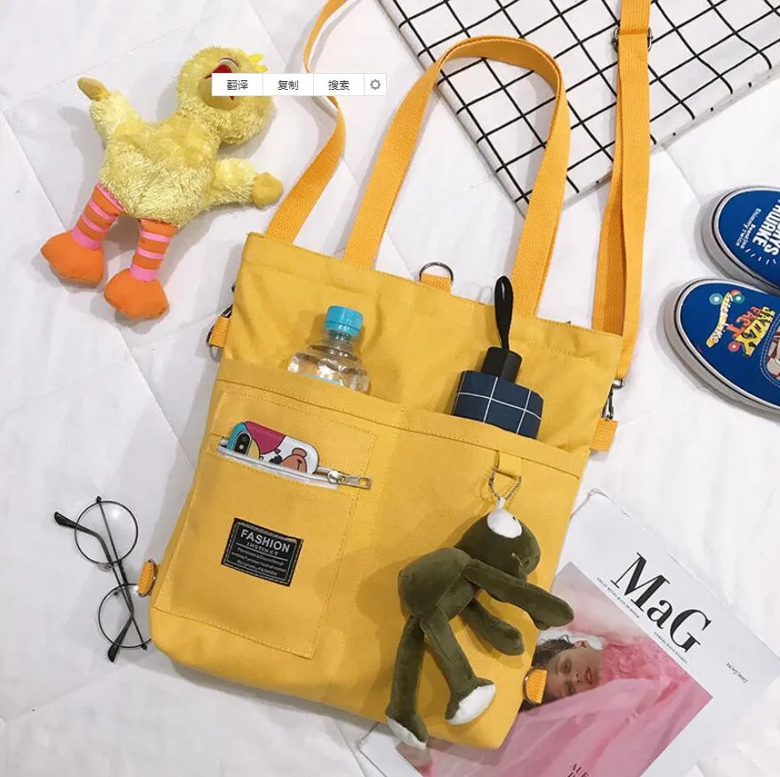 Christmas Gift сумка женская bolsa feminina bolsos Canvas Women Handbag Shoulder Bags Folding Tote Shopping Bag рюкзак School Bags for Girls