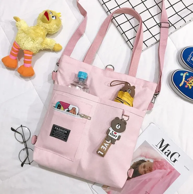 Christmas Gift сумка женская bolsa feminina bolsos Canvas Women Handbag Shoulder Bags Folding Tote Shopping Bag рюкзак School Bags for Girls