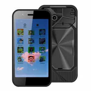 Christmas Gifts, New Student Phone 3 64GB Mini Smartphone with Fun Education APP Learning Games Painting Cartoon, Small Unlocked Smartphone, 3.0 HD Screen, 2600mAh Battery, Dual SlM