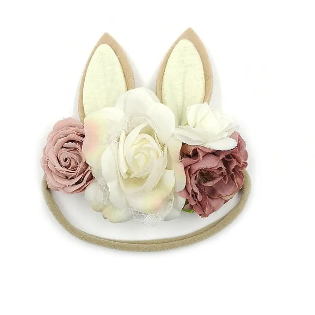 Christmas Reindeer Antler Baby Headbands Newborn Photography Props