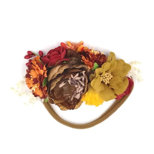 Christmas Reindeer Antler Baby Headbands Newborn Photography Props