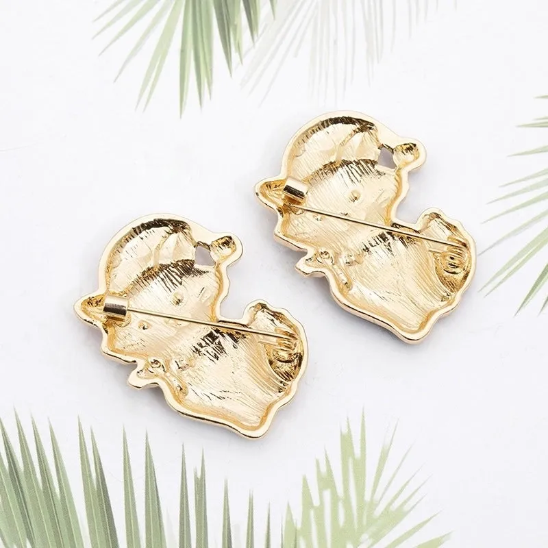 Christmas Series Cute Cat Brooch