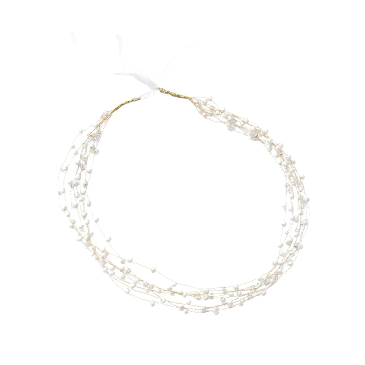 Classic Pearl Bridal Headband Wedding Headpiece Glamorous Hair Accessories for Women