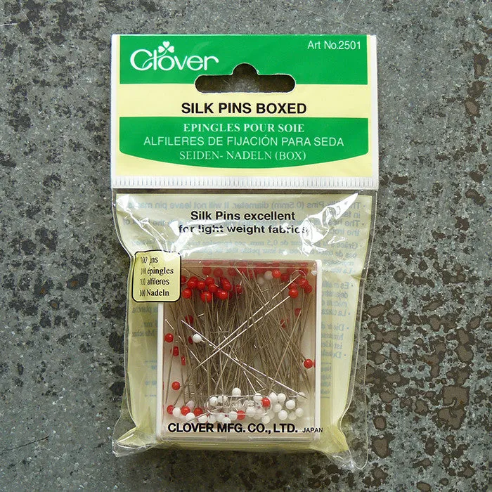 Clover Silk Pins