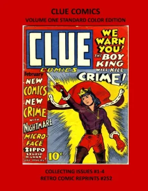 CLUE COMICS VOLUME ONE STANDARD COLOR EDITION