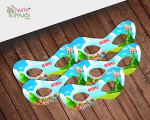 Coco Melon Theme Girl Customized Eye Mask