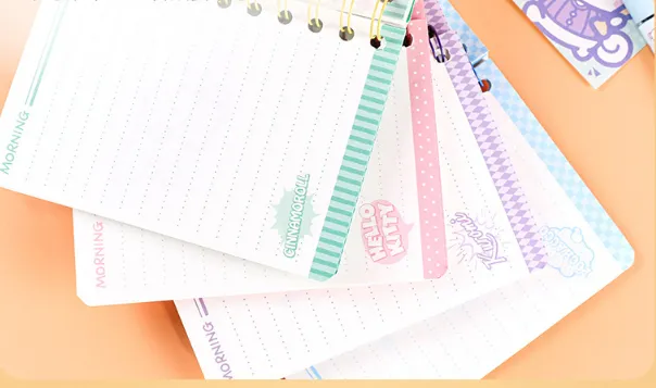 Color Cartoon Notebook A6