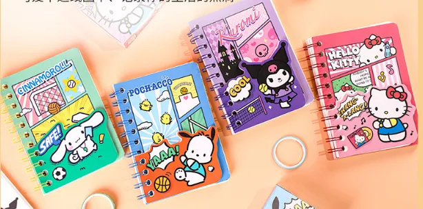 Color Cartoon Notebook A6