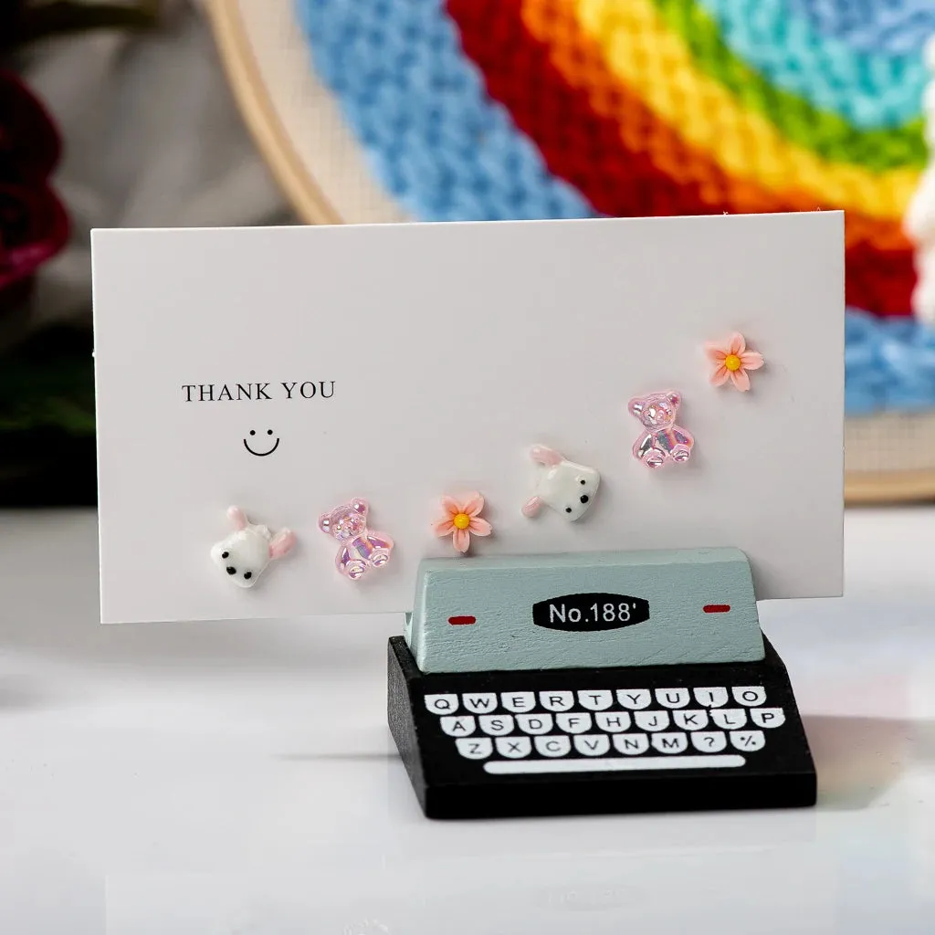Color Cute cartoon animals Earrings Set Ceramic Stud Earrings