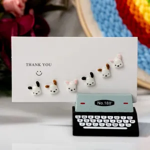 Color Cute cartoon animals Earrings Set Ceramic Stud Earrings