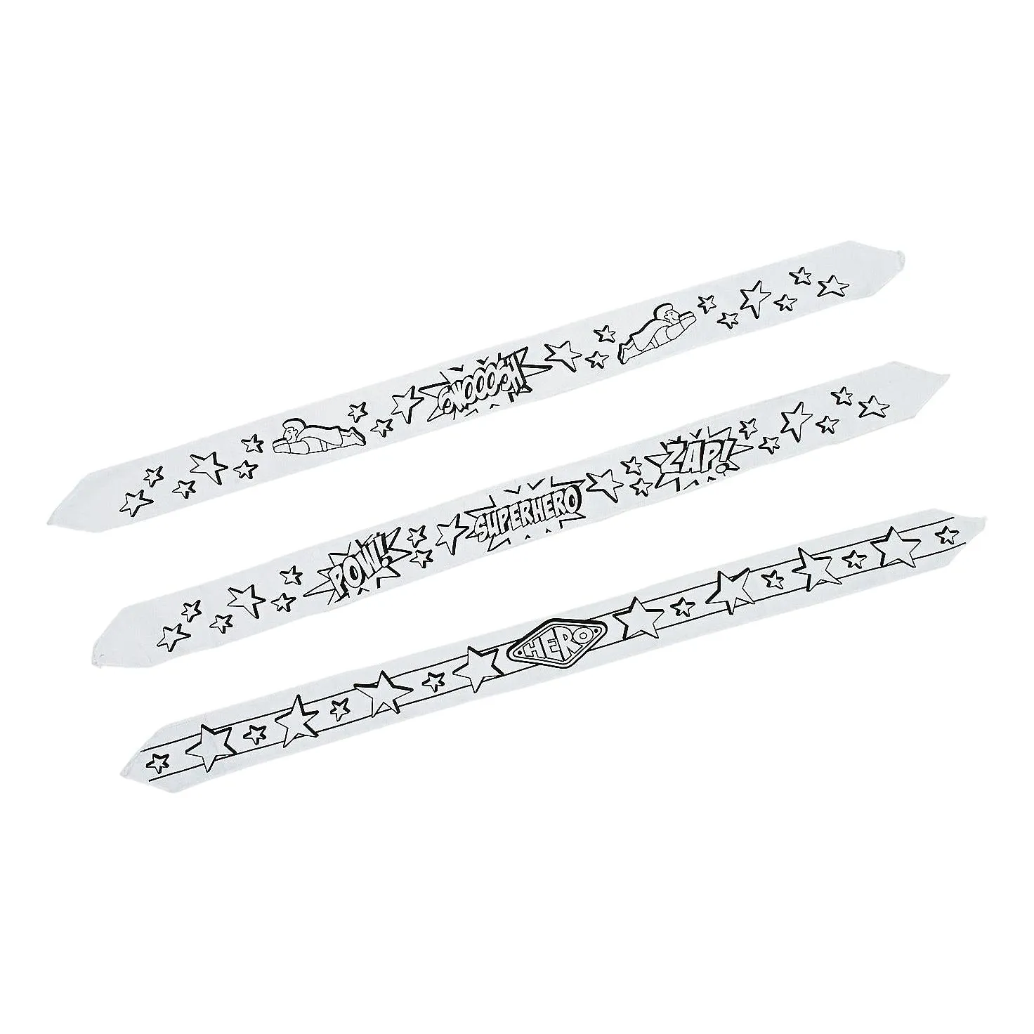 Color Your Own Superhero Headbands (12 Pack)