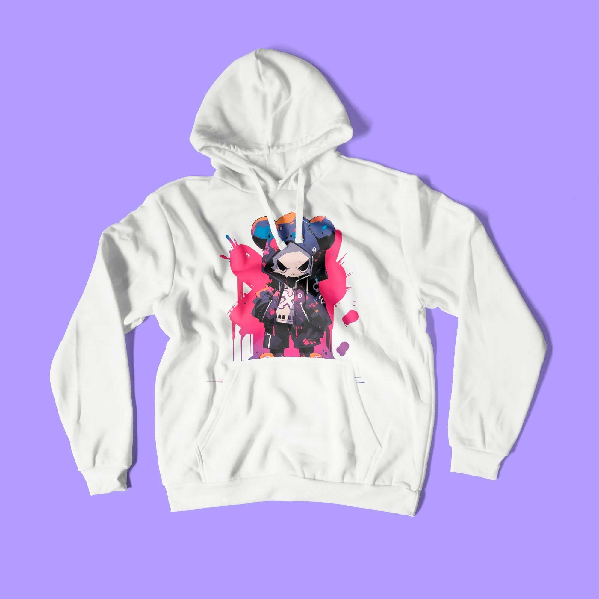 Colorful Street Cartoon Character