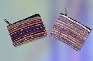 Colorful Striped/Tribal Coin Purse