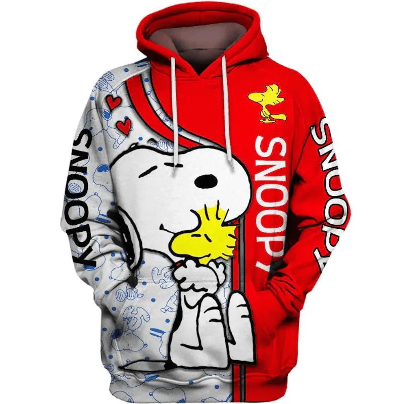 Combined Cartoon Character Hoodies
