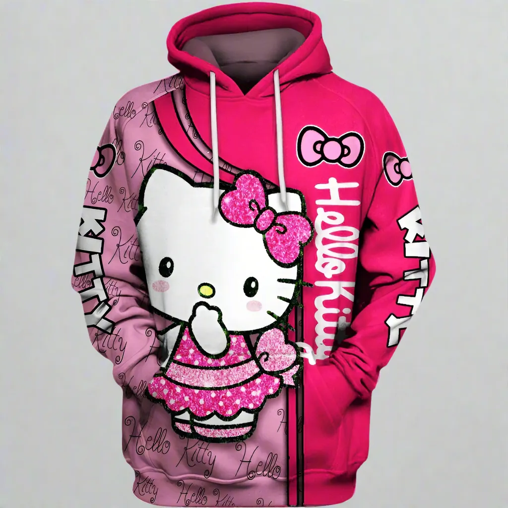 Combined Cartoon Character Hoodies