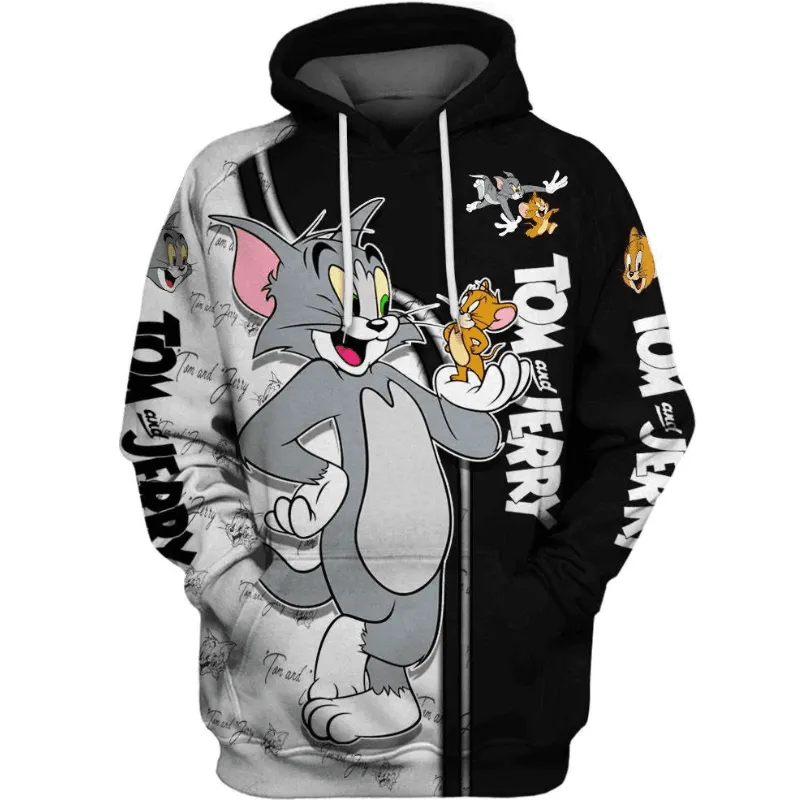 Combined Cartoon Character Hoodies
