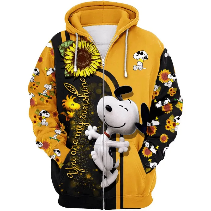 Combined Cartoon Character Hoodies