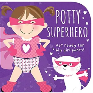 Cottage Door Press - Potty Superhero Board Book, Girl