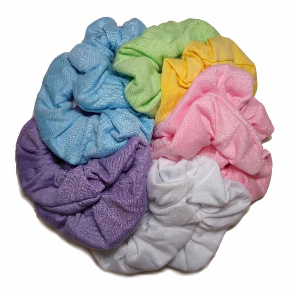 Cotton Blend Scrunchies, standard