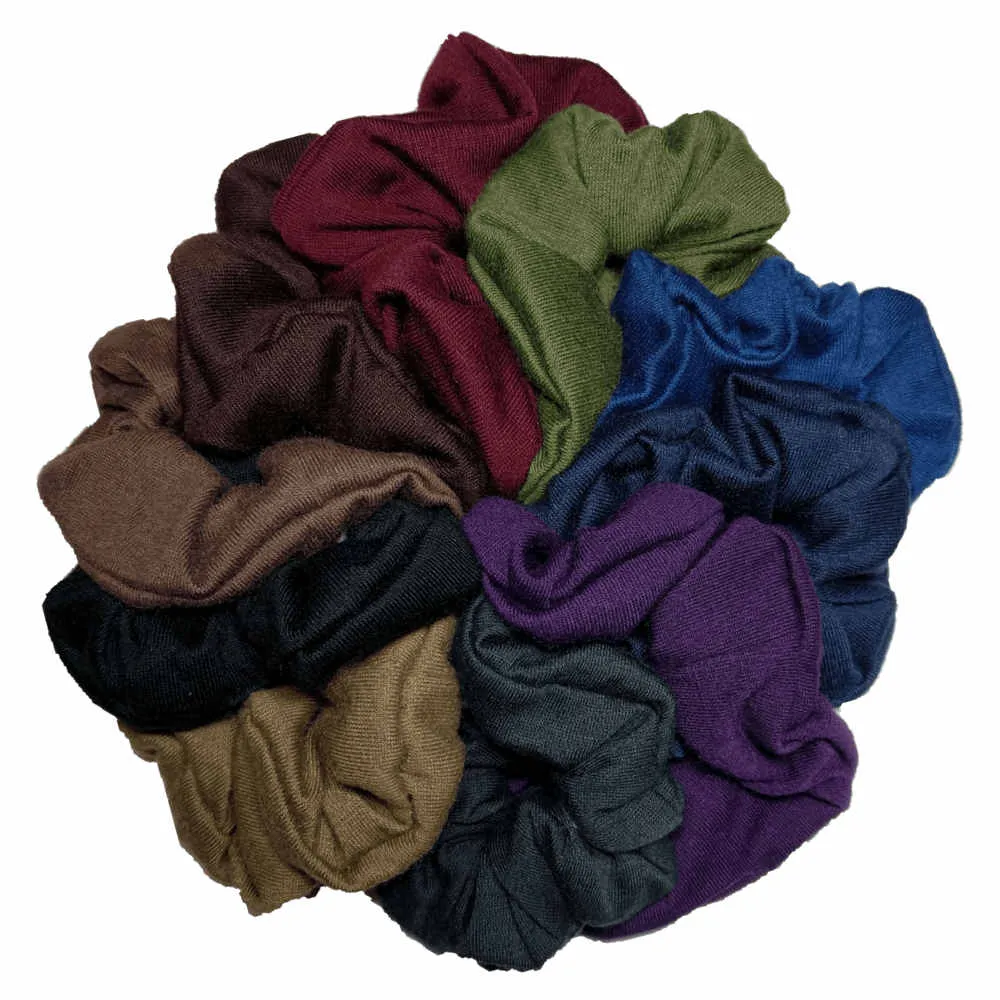 Cotton Blend Scrunchies, standard