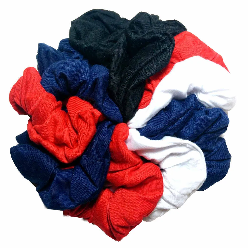 Cotton Blend Scrunchies, standard