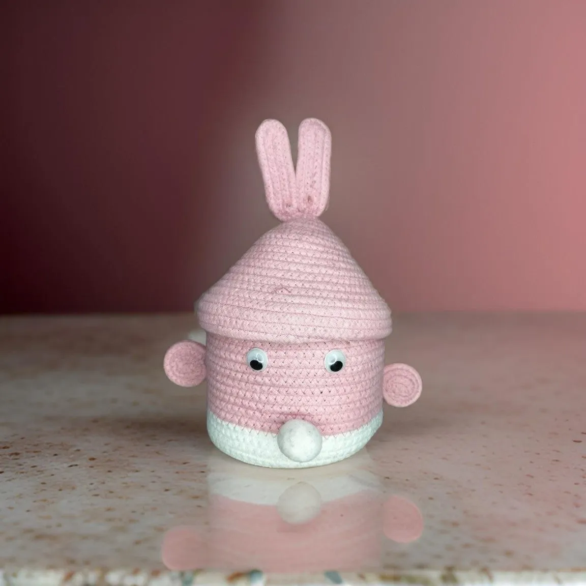 Cotton Cartoon  Face Container