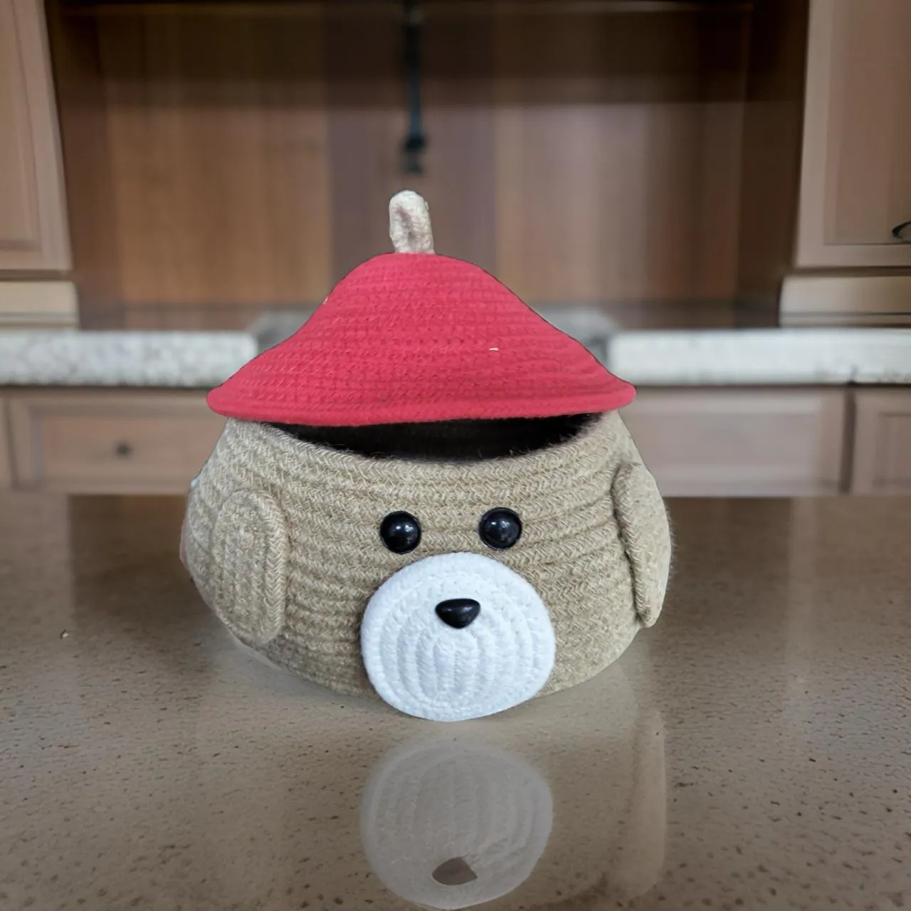 Cotton Cartoon  Face Container