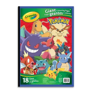 Crayola - 61-6133 | Pokemon Giant Colouring Book