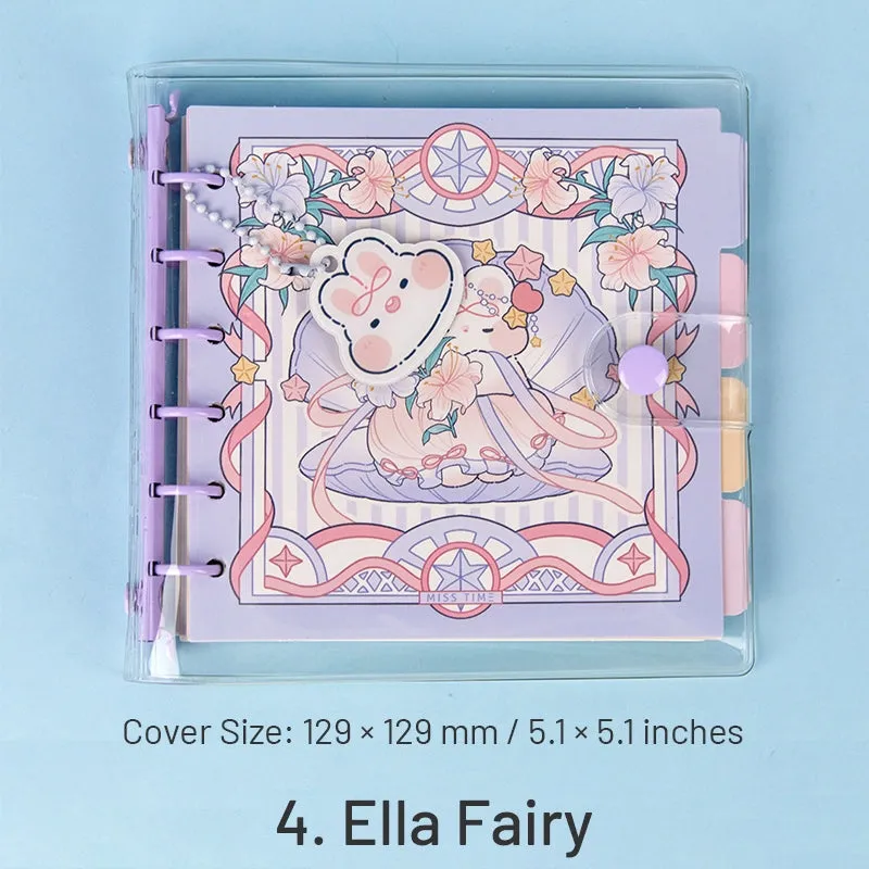 Cream Rabbit Party Series Cute Cartoon Journal Notebook