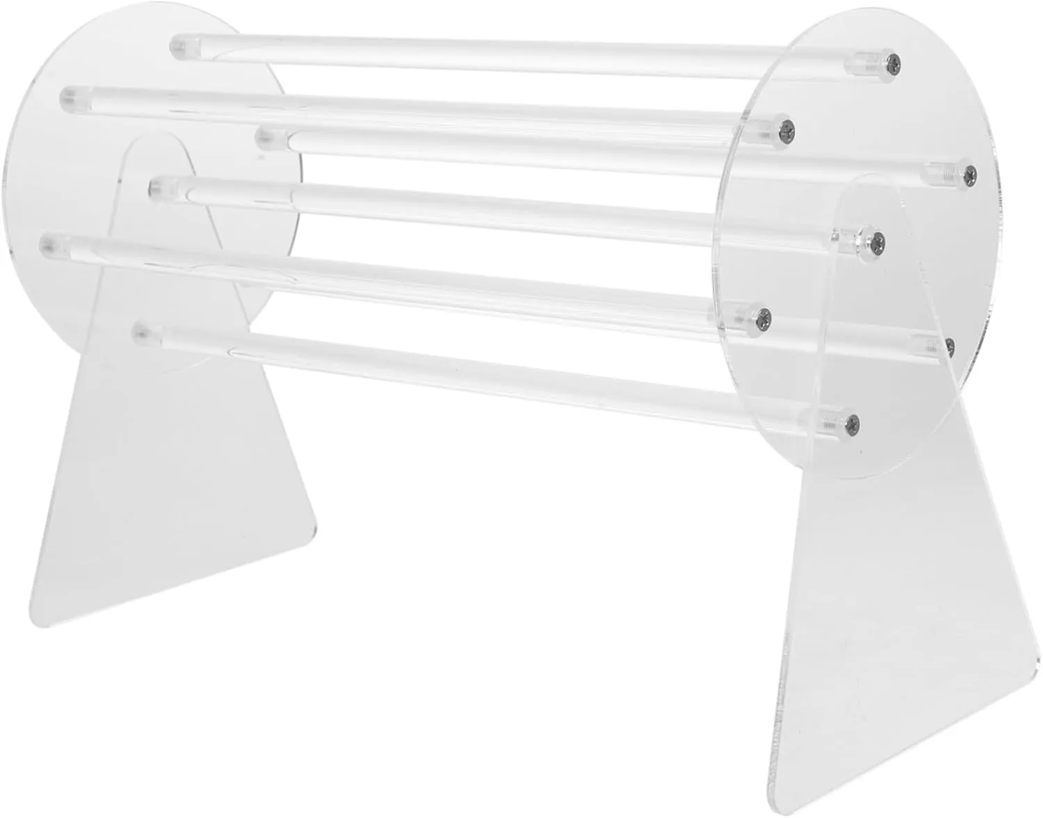 Crylic Claw Clip Organizer Holder Rotating Stand for Display 360-degree Rotating Claw Clip Bracelets Holder Hairband Display St