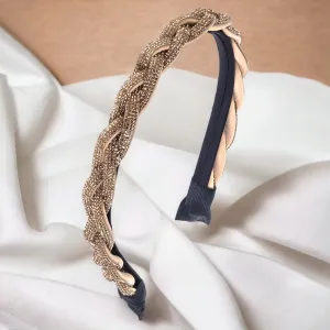 Crystal Braided Headbands
