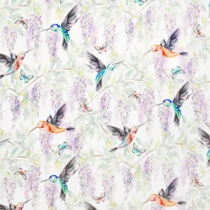 Cuddle® Prints - Hummingbird Multi Digitally Printed Minky Yardage