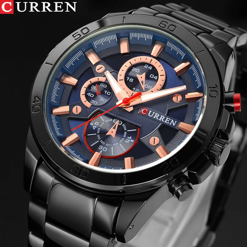 CURREN Men Wristwatches Top Brand Luxury Men Military
