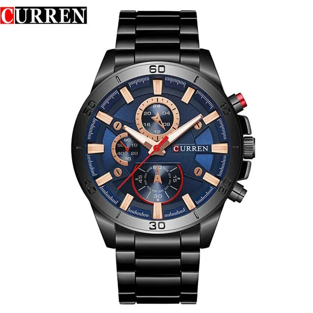 CURREN Men Wristwatches Top Brand Luxury Men Military